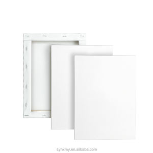 Fournitures d'art 80X100cm toile tendue, 1.8cm d'épaisseur Art apprêté <span class=keywords><strong>toiles</strong></span> pour la peinture, toile <span class=keywords><strong>de</strong></span> peinture vierge pour peintures acryliques et huiles - Product Image 1