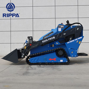 Gran Venta de Minicargador Económico con Trituradora Forestal para Uso Doméstico, Minicargador Hidráulico Pequeño de Orugas en Venta - Product Image 1