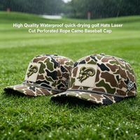 Gorra Deportiva Snapback de 5 Paneles con Estampado Personalizado al por Mayor OEM, Diseño de Hojas para Hombre, Moda Hip Hop, Gorras de Golf para Deportes al Aire Libre