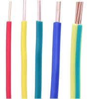 Guoning Einadriges Mehradriges Kupfer-Flexkabel für RV/BVR/BV PVC-Isoliert 0,5mm²/0,75mm²/1,5mm²/2,5mm² Haushaltsdraht