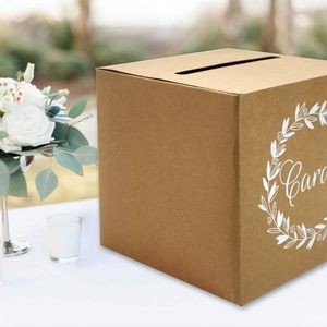 <strong>Wedding</strong> Favors <strong>Post</strong> <strong>Box</strong> Cardboard <strong>Wedding</strong> Party <strong>Box</strong> Kraft Card <strong>Box</strong> for Party Decor Table Centerpiece - Product Image 2