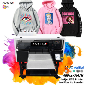 Stampante DTG di Grande Formato a Una Stazione con Testina Brother, 5 Colori, Stampante Tessile DTG Automatica per Magliette - Product Image 1