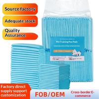 Tapis absorbants pour chiens et chats en gros, épaissis, désodorisants, très absorbants, en tissu non tissé SAP, papier carbone, couches pour animaux de toutes tailles