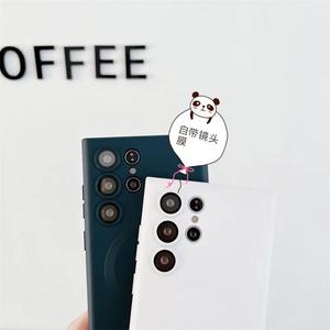 เคสโทรศัพท์ TPU นิ่มกันกระแทกแบบครอบคลุมทุกด้าน <span class=keywords><strong>ราคา</strong></span>โรงงาน สำหรับ S23 <span class=keywords><strong>Ultra</strong></span> รองรับการชาร์จไร้สายแบบแม่เหล็ก พร้อมฟิล์มเลนส์ - Product Image 5