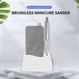 2088 Manicure Equipment Sander with <b>Bits</b> & Charging Base Rechargeable Nail <b>Drill</b> for Acrylic Nails Remove Salon Home - Product Image 2