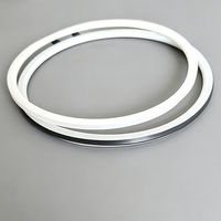 Joint d'étanchéité en PTFE enveloppé d'acier inoxydable, revêtement composite pour machines minières résistant au vieillissement, sur mesure, fourni directement