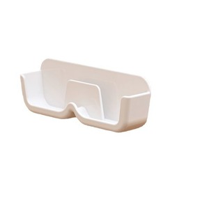 Wall Mounted Eyeglasses Storage <b>Rack</b> No Drilling Required Pressure Resistant For Bathroom Bedside Use Plastic Durable - Product Image 5