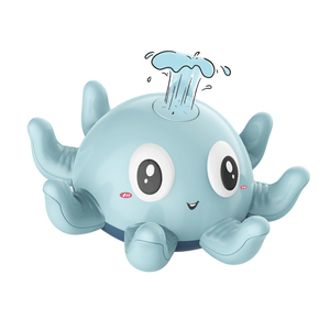 Juguete de fuente de agua de <span class=keywords><strong>pulpo</strong></span> de inducción automática iluminada-Juguete de baño para bebés para niños pequeños, niños, diversión en la <span class=keywords><strong>piscina</strong></span> y el baño - Product Image 1