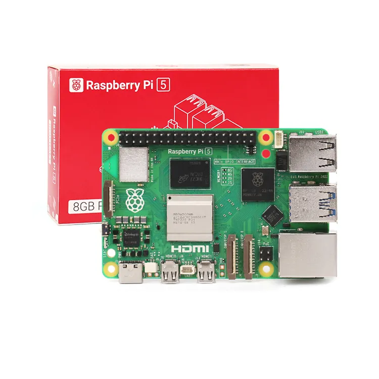 Raspberry Pi5 Generation Suite 4g 8g Entwicklerbrett Arm Cortex-A76 5b Visual Python Programmierpaket Pi5 Entwicklerbrett