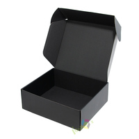 Cartons d'expédition ondulés haut de gamme recyclables avec logo personnalisé, boîte orange