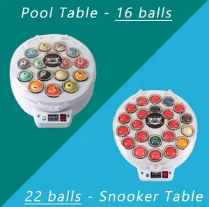 Kwaliteitsgarantie Zwembad 16 Ballen Of Snooker 22 Ballen Biljart Of Snookerballen Schoon & Polish Machine