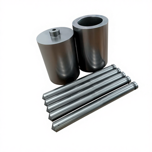 بوتقة كوارتز حرارية عالية النقاء من النوع الأيزوستاتي لصهر الذهب والفضة، بوتقة جرافيت عالية الجودة - Product Image 4