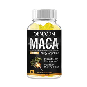 OEM/ODM男性增强自然耐力-增强草药补充剂男性玛卡胶囊药丸膳食补充剂 - Product Image 6