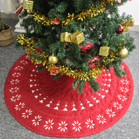 Tricot de câble vintage OEM de haute qualité, pièces, accessoires décoratifs pour arbre de noël, décoration de maison