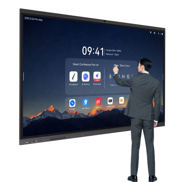 MZY Infrared Touch Interactive Whiteboard for Classroom and Meeting Interactive Touch Smart Board OEM/ODM Available