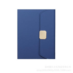 Set de Regalo Empresarial de Cuaderno de Cuero Moli con Hebilla Dorada, Regalo Corporativo Personalizado, Papel Daolin de 80G, Encuadernación Inalámbrica - Product Image 1