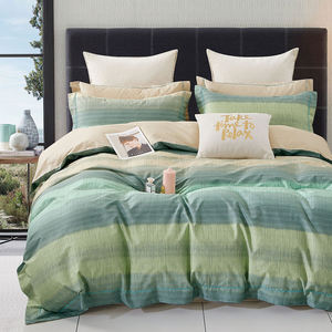 清仓豪华100% 纯棉砂光耐污羽绒被被套床单床上用品套装 - Product Image 5