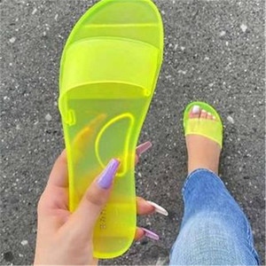 Summer Outdoor <b>Clear</b> <b>Heels</b> Slippers <b>Women</b> Sandals Shoes High Pumps Transparent Wedding Sexy Flat Lighted Quick Dry - Product Image 3