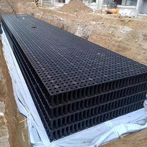 Sistema di Raccolta Acqua Piovana con Serbatoio, Sistema di Raccolta Acque Pluviali, Modulo di Raccolta Acqua Piovana Ainbox Geocellular Crate PP - Product Image 1