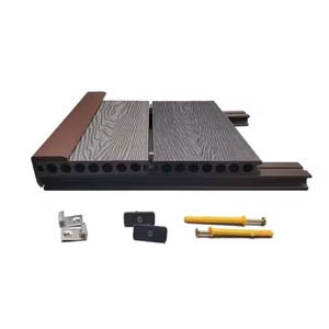 Tarimas de Madera Plástica Compuesta para Terraza, Resistentes a los Rayos UV, con Relieve 3D, para Exteriores, Pisos de WPC - Product Image 3