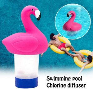 BN Accessoires de piscine Flamingo Flottant Distributeur de <span class=keywords><strong>chlore</strong></span> Flotteur Piscine Distributeur de <span class=keywords><strong>chlore</strong></span> Mangeoire <span class=keywords><strong>chlore</strong></span> t - Product Image 3