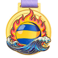 Trophées Sportifs Personnalisés en Métal, Bois, Cristal et Résine pour le Volleyball – Vente en Gros avec Logo et Design Gratuits – Souvenirs Sportifs