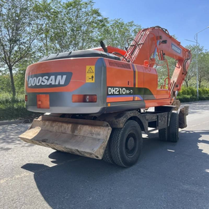 Excavadora Hidráulica de Ruedas Doosan DH210W-7 de Segunda Mano en Excelentes Condiciones, Cucharón de 1.2m, 21 Toneladas, Bomba de Motor y Rodamientos - Product Image 6