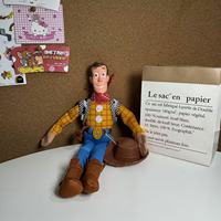 Individuelles Logo Woody Buzz Lightyear Plüschtier Cartoon Anime Sheriff Hu Di Stofftier Puppen Weiche Weihnachts-Dekokissen Geschenk