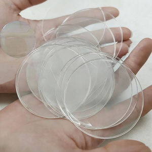 Funda Protectora Transparente <span class=keywords><strong>de</strong></span> PVC Suave para Botones Redondos, Cubierta Protectora Circular <span class=keywords><strong>de</strong></span> Plástico PVC, Piezas para Máquina <span class=keywords><strong>de</strong></span> Hacer Botones - Product Image 3