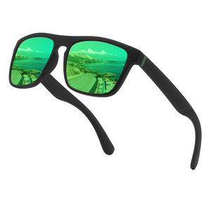 Gafas de Sol Polarizadas Unisex, Montura de PC, Lentes TAC, UV400, para Deportes al Aire Libre, Conducir, Pesca, Color Negro - Product Image 3