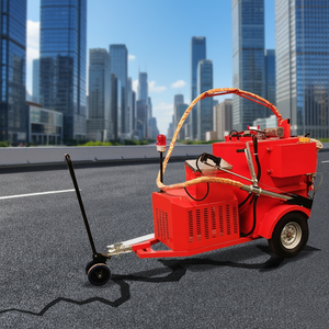 Machine de scellement des fissures routières en asphalte, machine de coulisage pour autoroutes, machine de réparation des fissures des chaussées en asphalte, machine de coulisage routier - Product Image 1