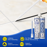 Mastic de jointoiement polyuréthane pour carrelage, composé de scellement décoratif pour les joints de carreaux céramiques, sols et murs, amélioration de l'habitat
