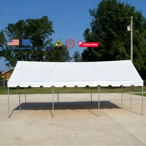 GAXTENT <span class=keywords><strong>Tente</strong></span> <span class=keywords><strong>de</strong></span> <span class=keywords><strong>jardin</strong></span> blanche à cadre <span class=keywords><strong>de</strong></span> pignon, tentes <span class=keywords><strong>de</strong></span> mariage pour événements 20 Ft X 30 Ft (6 M X 9 M) - Product Image 5