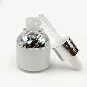 ขวดแก้วทรงกลมแบบหยดขนาด 5 มล. 10 มล. 15 มล. 20 มล. 30 มล. 50 มล. 100 มล. ชุบทอง/เงิน สำหรับน้ำมันหอมระเหย - Product Image 2