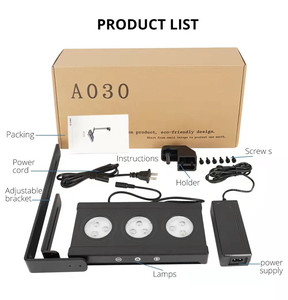 Lumière LED pour <span class=keywords><strong>aquarium</strong></span> <span class=keywords><strong>de</strong></span> récif corallien GAKO A030 30W à spectre complet pour <span class=keywords><strong>aquarium</strong></span> d'eau <span class=keywords><strong>de</strong></span> mer, <span class=keywords><strong>poissons</strong></span>, coraux - Product Image 6