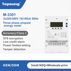 Contatore Elettrico Digitale Prepagato Trifase a Quattro Fili Tepsung ZTE-310 con Tastiera Intelligente, Classe 1.0 - Product Image 3