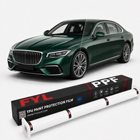 Película Protectora de Pintura TPU PPF Precortada FYL, Material Lubrizol, Autoregenerable, Antiamarilleo, Superhidrófoba, Transparente e Invisible