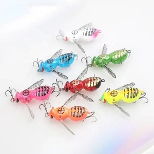 เหยื่อปลอม Hilure 5g 9g แบบลอยน้ำ รุ่น <span class=keywords><strong>Wasp</strong></span> <span class=keywords><strong>Lure</strong></span> สำหรับตกปลาทะเล ปลากะพง ปลาหมอ ปลาในทะเลสาบ แม่น้ำ และลำธาร ผลิตจากวัสดุ ABS รุ่น HJC05 - Product Image 6