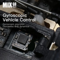 DIATONE Sniclo X MIX GO MG034 1/43 Micro 4WD Drift RC Car Gyro ESP RTR Avec Caméra FPV Lunettes Combo