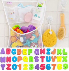 New Arrival Alphabet <strong>Letter</strong> Anti Slip Floating Bathtub Stickers Bathroom Custom Set Early Educational Foam Eva <strong>Bath</strong> Toys - Product Image 4