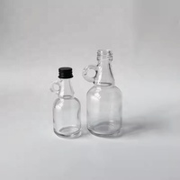Bouteilles à liqueur miniatures étanches de 15 ml, 30 ml, 50 ml, petites bouteilles à liqueur en verre avec bouchon argenté pour les faveurs de fête et de mariage