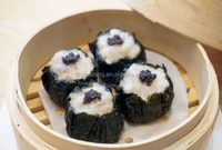 Machine semi-automatique industrielle efficace pour la fabrication de shumai, 3500 pièces/heure, équipement de formage de shumai japonais Nori Shaomai pour la vente en gros