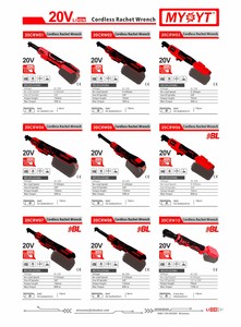 MYOYT Llave <span class=keywords><strong>de</strong></span> <span class=keywords><strong>impacto</strong></span> inalámbrica sin escobillas 20V Batería <span class=keywords><strong>de</strong></span> iones <span class=keywords><strong>de</strong></span> litio 900N. M Max Torque <span class=keywords><strong>1</strong></span>/2 "Drive 0-2300RPM Pantalla LED Torque <span class=keywords><strong>de</strong></span> 3 velocidades - Product Image 4