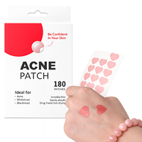 Fournisseur OEM de patchs anti-acné, patch hydrocolloïde en forme d'étoile pour le visage