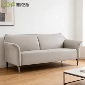 ชุดโซฟาหนังโซฟาแบบแยกส่วน, โซฟาหนังแบบแยกส่วนหรูหราเฟอร์นิเจอร์โซฟาปรับเอนได้ - Product Image 1