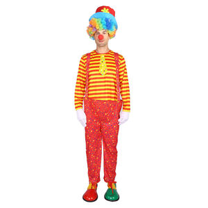 ชุดตัวตลกงานรื่นเริง ชุดคอสเพลย์ ชุดโจ๊กเกอร์ฮาโลวีน ชุดตัวตลกสำหรับงานปาร์ตี้ครอบครัว - Product Image 2