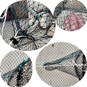Trampa para Cangrejos Cuadrada Grande, Recubierta de PVC, de Alambre de Acero Resistente, Gran Capacidad para Pescadores Oceánicos - Product Image 6