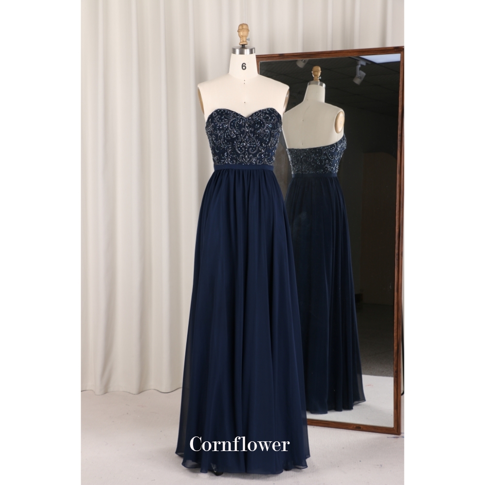 slim fit dress slacks Navy Sweetheart Neck Strapless Mermaid Horsehair Bridesmaid Dress