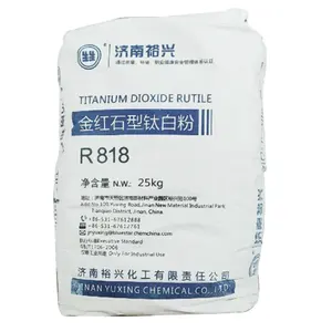 Jinan yuxin tio2 titanium dioksida rutile ti murni dioxid titanium 25kg tas harga titanium dioksida