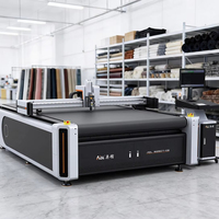 Machine de découpe numérique CNC AOL à haute précision avec couteau oscillant pour tissu monocouche, tapis et moquette